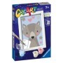 CreArt pictura pe numere pentru copii lup dragut